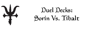 Duel decks sorin vs tibalt btn